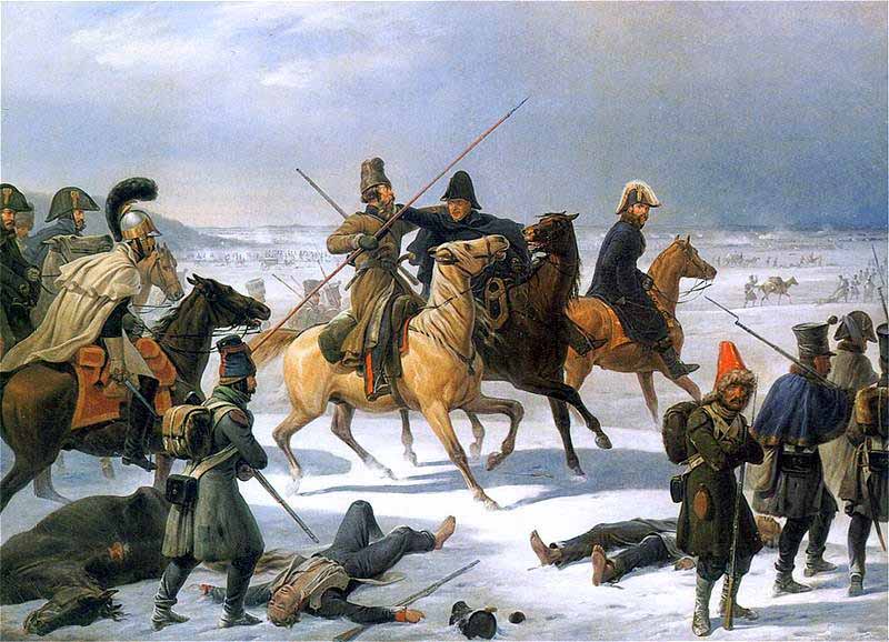 French retreat from Moscow in 1812